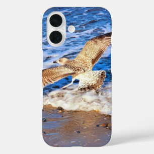 Coque Pour iPhone 16 Coque iphone de vol Gracity Seagull Beach