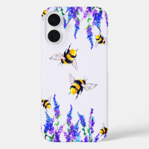 Coque Pour iPhone 16 Coque iphone des abeilles de printemps