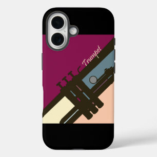 Coque Pour iPhone 16 Coque iphone du lecteur de trompette