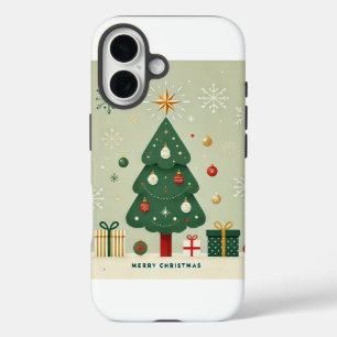 Coque Pour iPhone 16 🎄 Coque iphone élégant de Noël  Cadeau limité