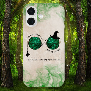 Coque Pour iPhone 16 Coque iphone émeraude enchanté