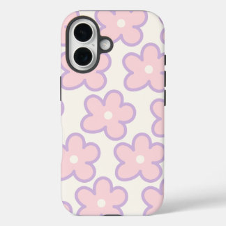 Coque Pour iPhone 16 Coque iphone moderne à motifs floraux | Esthétique