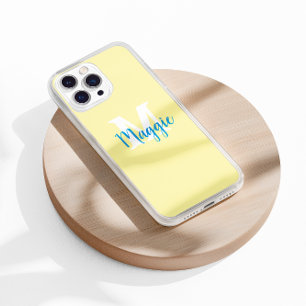 Coque Pour iPhone 16 Coque iphone personnalisé minimaliste avec monogra