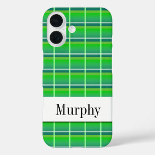 Coque Pour iPhone 16 Coque iphone préppé vert personnalisé