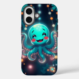 Coque Pour iPhone 16 Cute coque iphone Octopus - Conception robuste et