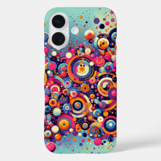 Coque Pour iPhone 16 Danse des couleurs iPhone / coque ipad