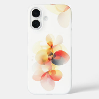 Coque Pour iPhone 16 Elégant Abstrait Floral coque iphone Soft & Modern
