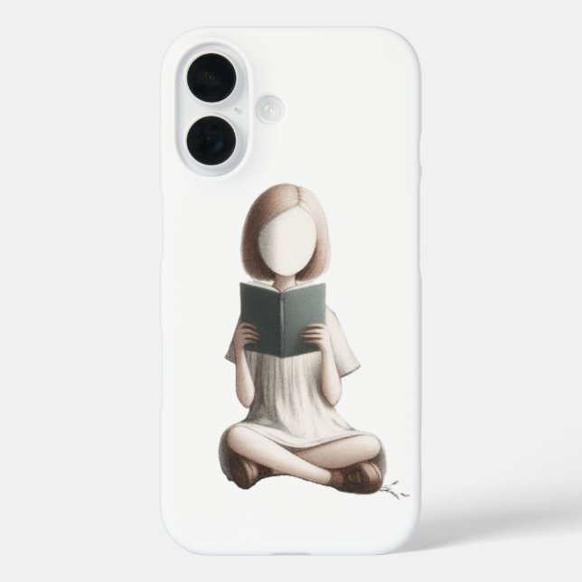 Coque Pour iPhone 16 Fille coque iphone (Verso)