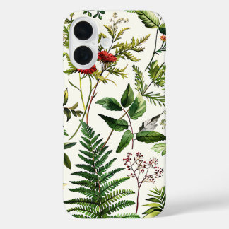 Coque Pour iPhone 16 Fraîche Elegant coque iphone Botanique Délicat