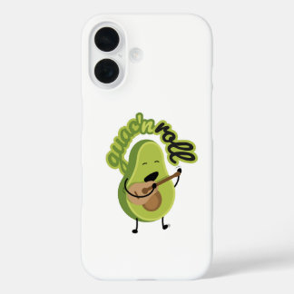Coque Pour iPhone 16 Funny Guac et Roll coque iphone Avocado