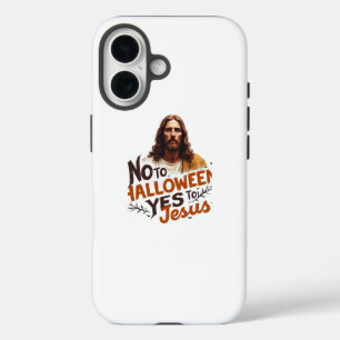 Coque Pour iPhone 16 Halloween Oui Jésus iPhone 16 Coque