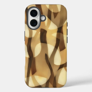 Coque Pour iPhone 16 I-Phone 16 Mocha Abstrait Art Coque