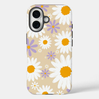Coque Pour iPhone 16 iphone 16 - marguerite - coque