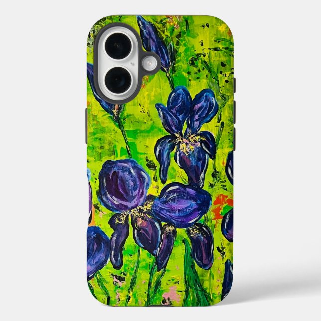Coque Pour iPhone 16 Iris coque iphone (Verso)