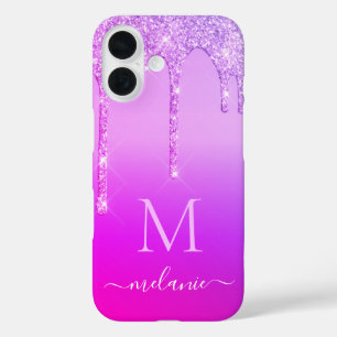 Coque Pour iPhone 16 Lettre de nom personnalisé du coque iphone de Part