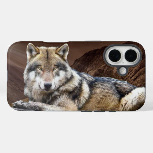 Coque Pour iPhone 16 Loup Apple iPhone 16 Coque