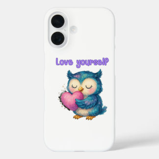 Coque Pour iPhone 16 Love Yourself - Inspirational iPhone 16 Coque
