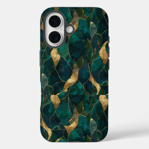 Coque Pour iPhone 16 Luxueux iPhone géométrique Abstrait 16 Tough Coque