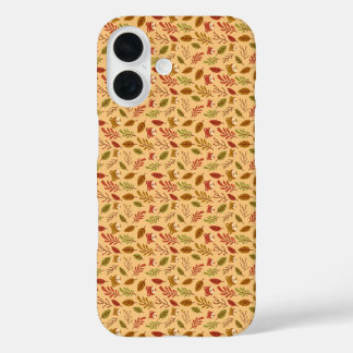 Coque Pour iPhone 16 Motif d'automne Teddy Leaf coque iphone