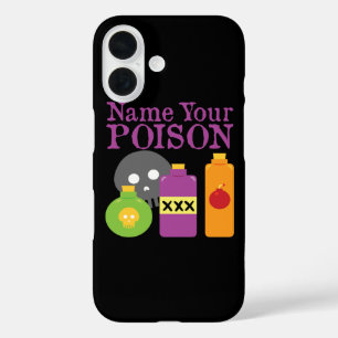 Coque Pour iPhone 16 Nom de votre coque iphone Poison