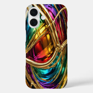 Coque Pour iPhone 16 Or & Bijoux #21 - iPhone 16 Coque