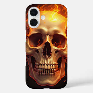 Coque Pour iPhone 16 Peau flamboyant iPhone 16 Coque