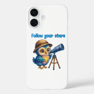 Coque Pour iPhone 16 Suivez vos étoiles - Dream Big iPhone 16 Coque