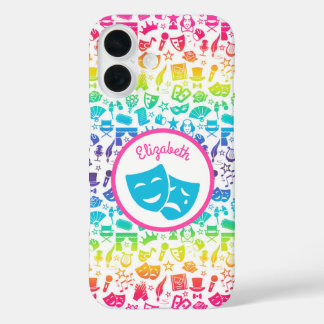 Coque Pour iPhone 16 Théâtre Lover Rainbow iPhone / coque ipad