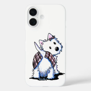 Coque Pour iPhone 16 Vêtu De Tuer Westie Coque-Mate coque iphone