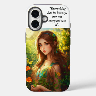 Coque Pour iPhone 16 Whispers of the Forest iPhone 16 Coque