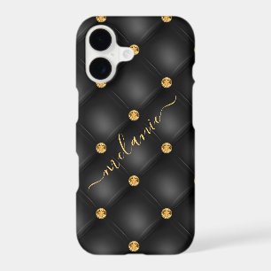 Coque pour iPhone personnalisée avec motif à tuft 