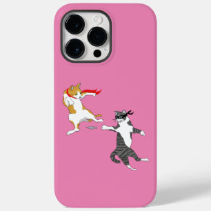 Coque Pour Pour iPhone 14 Pro Max Coque de combat de chat-Mate coque iphone