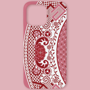 Coque Pour Pour iPhone 14 Pro Max iPhone classique Red Willow / coque ipad