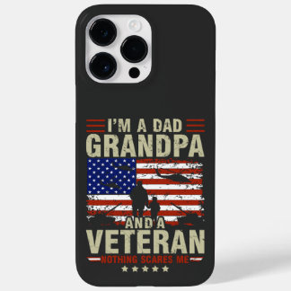 Coque Pour Pour iPhone 14 Pro Max Je suis papa grand-père et vétéran iPhone / coque 