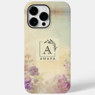 Coque Pour Pour iPhone 14 Pro Max Monogramme personnalisé iPhone 14 Pro Max Coque