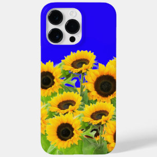 Coque Pour Pour iPhone 14 Pro Max Sunflowers On Blue Sky coque iphone