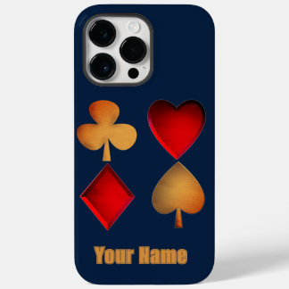 Coque Pour Pour iPhone 14 Pro Max symboles de jeu de cartes Coque-Mate coque iphone