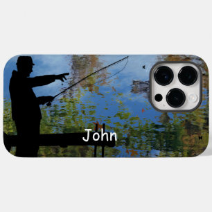 Coque Pour Pour iPhone 14 Pro Max Vieux Homme Pêche Retraite iPhone / coque ipad