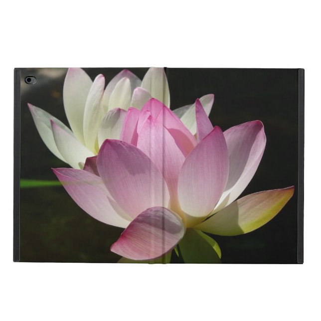 Coque Powis iPad Air 2 Paire de fleurs de Lotus II (Extérieur)