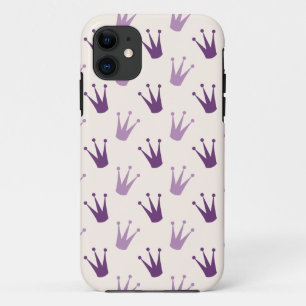 Coque Purple Crowns iPhone 5/5S