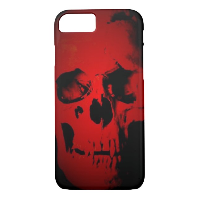 Coque Red Skull iPhone 7 (Dos)