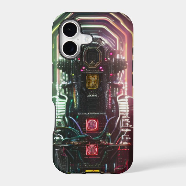 Coque robuste pour Apple iPhone 17 Robot 1 (Verso)
