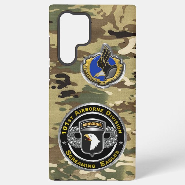 Coque Samsung Galaxy 101e division aéroportée (Verso)