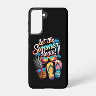 Coque Samsung Galaxy 2024 Laisser L'Été Commencer 2024 Vacances Été