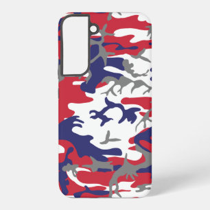 Coque Samsung Galaxy 4 juillet, Jour de l'Indépendance, Gris Camouflage