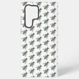 Coque Samsung Galaxy Abeille domestique (blanche) - Étui Samsung