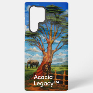 Coque Samsung Galaxy  Acacia Legacy™ : Ciel Bleu   Éléphant du Maasai M