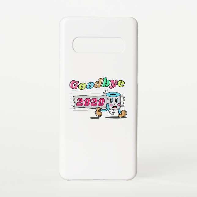 Coque Samsung Galaxy Adieu 2020 - C’est enfin terminé (Dos)