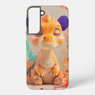 Coque Samsung Galaxy Adorable 3D Baby Dragon caractère avec oreilles vi