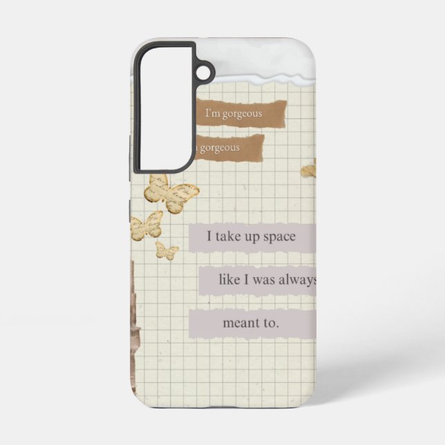 Coque Samsung Galaxy Aesthetic Phone Case  (Verso)